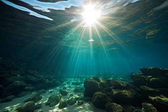 深海风景海底壮观深海探索