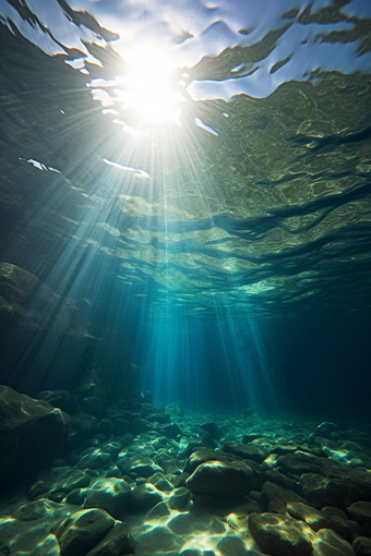 深海风景深海生态深海地形