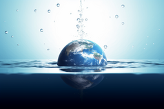 地球水资源概念图摄影图11