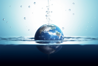 地球水资源<strong>概念图</strong>水资源可持续利用环保水资源管理