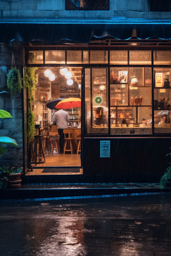 街头酒吧街头<strong>夜晚</strong>酒吧街头酒馆