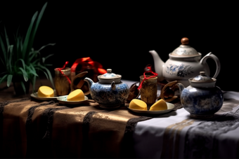中国传统佳酿中国美酒传统酒坛
