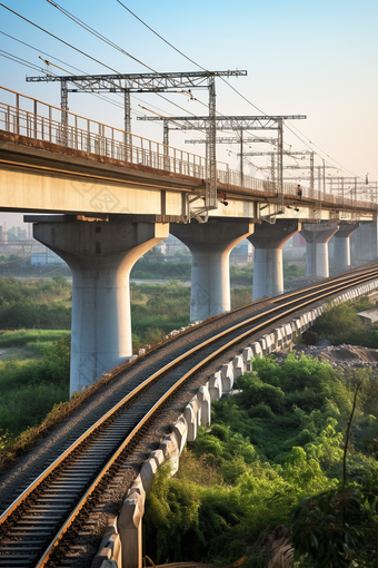 铁路<strong>线路</strong>摄影图7
