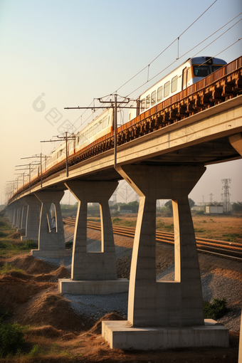 铁路线路轨道商业摄影
