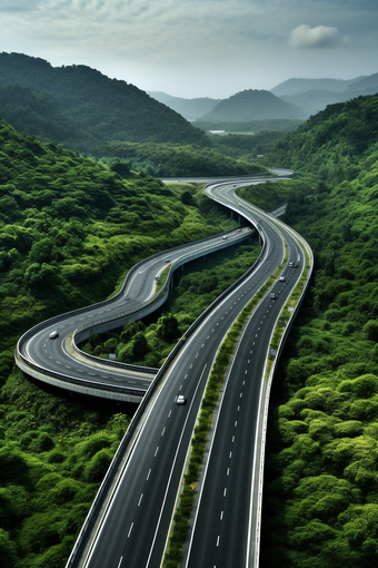 高速公路交通商业摄影