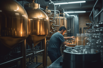 工业化制酒酿造过程发酵设备