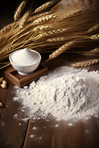 小麦加工面粉营养淀粉