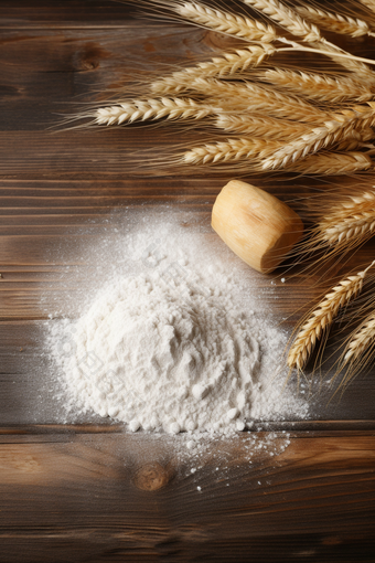 小麦加工面粉营养脂肪
