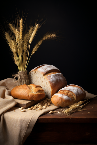 小麦制品面包发酵维生素