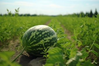 西瓜种植场景<strong>农田农业</strong>