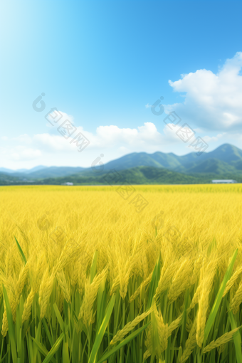 水稻稻田粮食营养