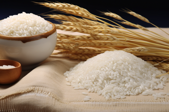 水稻制成大米营养淀粉