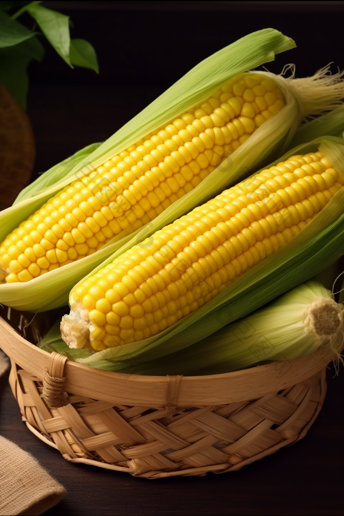 玉米商业植物软糯