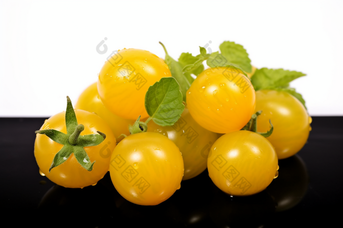 黄色小番茄摄影画面