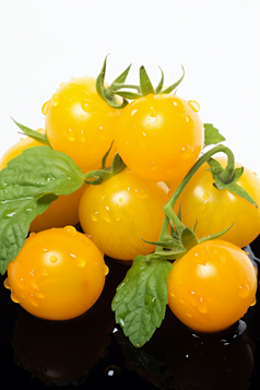 黄色小番茄摄影图2