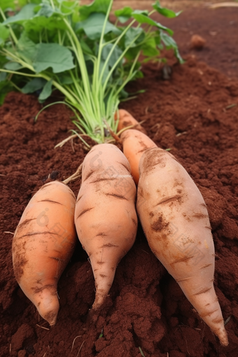 红薯种植粮食作物维生素