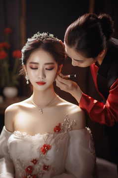 婚礼化妆师摄影图10