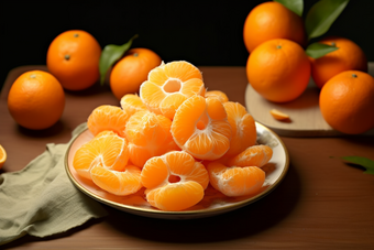 橘子商业摄影橘子果园新鲜橘子