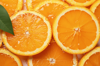 橙子特写新鲜橙子甜橙特写