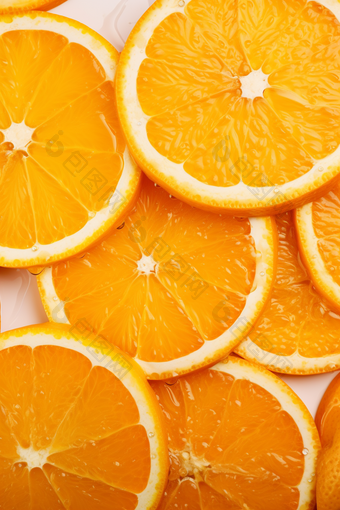 橙子特写新鲜橙子饮食特写