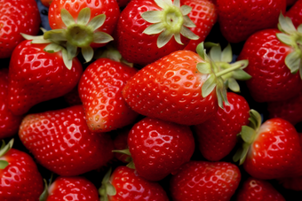 草莓<strong>特写</strong>水果<strong>微距</strong>食物摄影