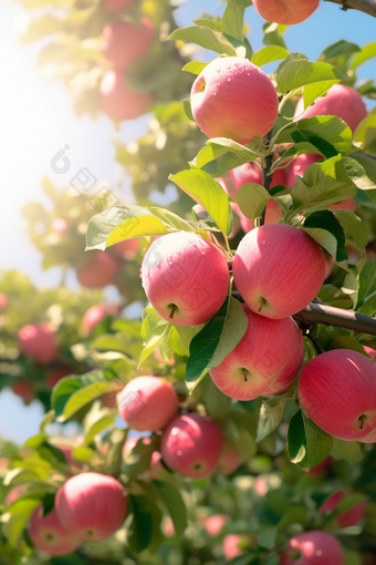 <strong>苹果</strong>种植场景果树农场果树栽种