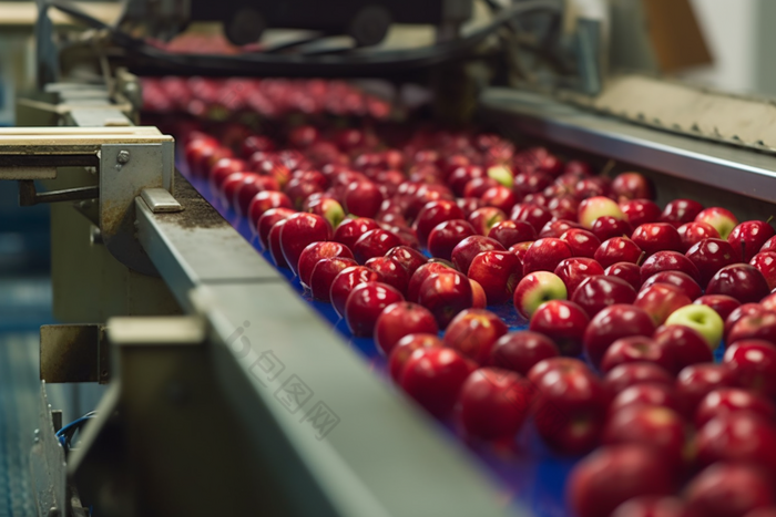 苹果加工加工工厂食品生产