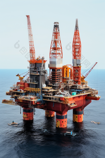 油气勘探平台海上天然气