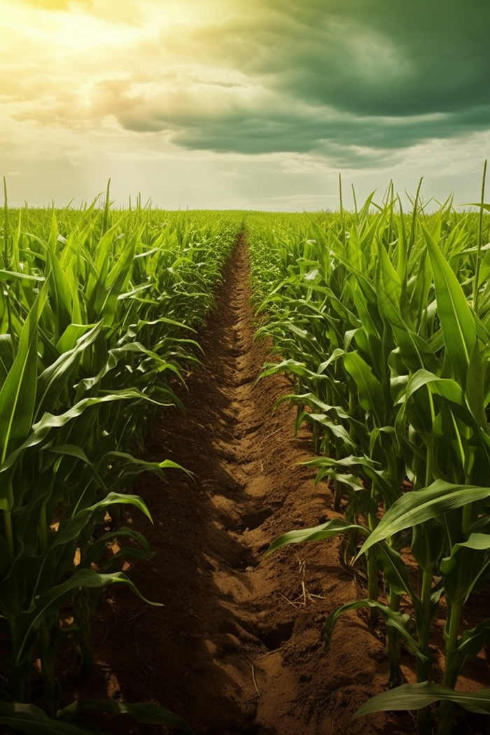 玉米地耕地保护田野