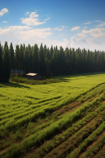 农田防护林建设生长发育保护耕地