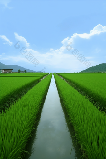 水利渠道<strong>灌溉</strong>农业