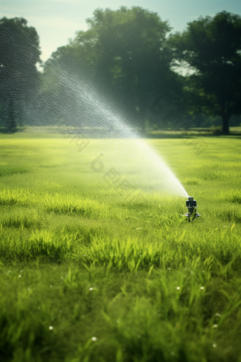 <strong>节水</strong>灌溉特写材料绿色