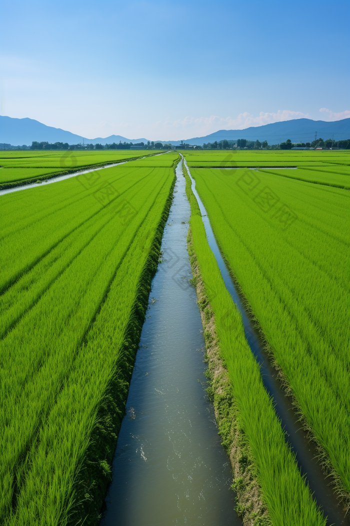 排水沟调节水分水利工程