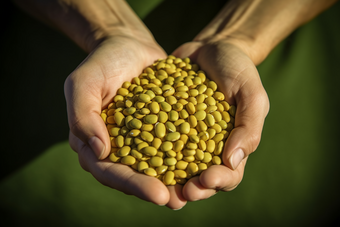 黄豆种植场景地块农业