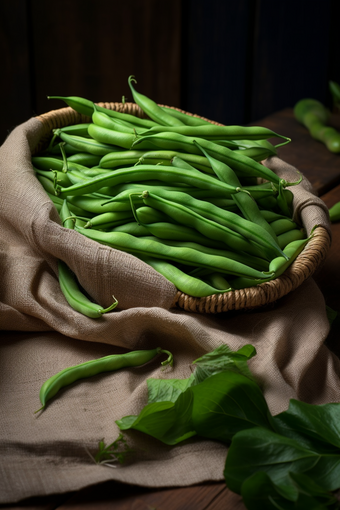 四季豆商业蔬菜市场菜市场