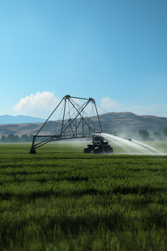 农田灌溉摄影图7