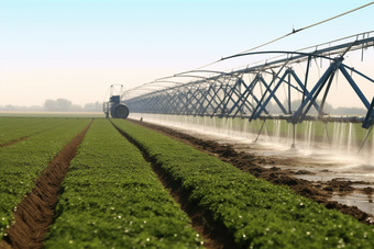 农田自走式喷灌机水利设施高标准农田建设