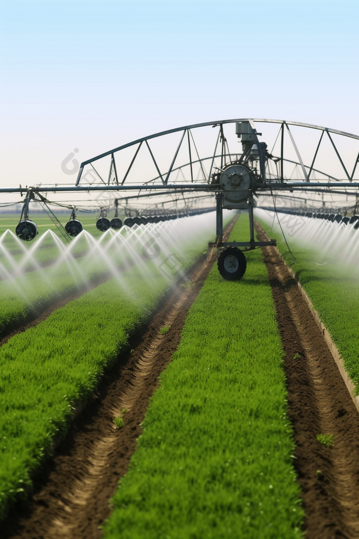 农田自走式喷灌机节水灌溉设备