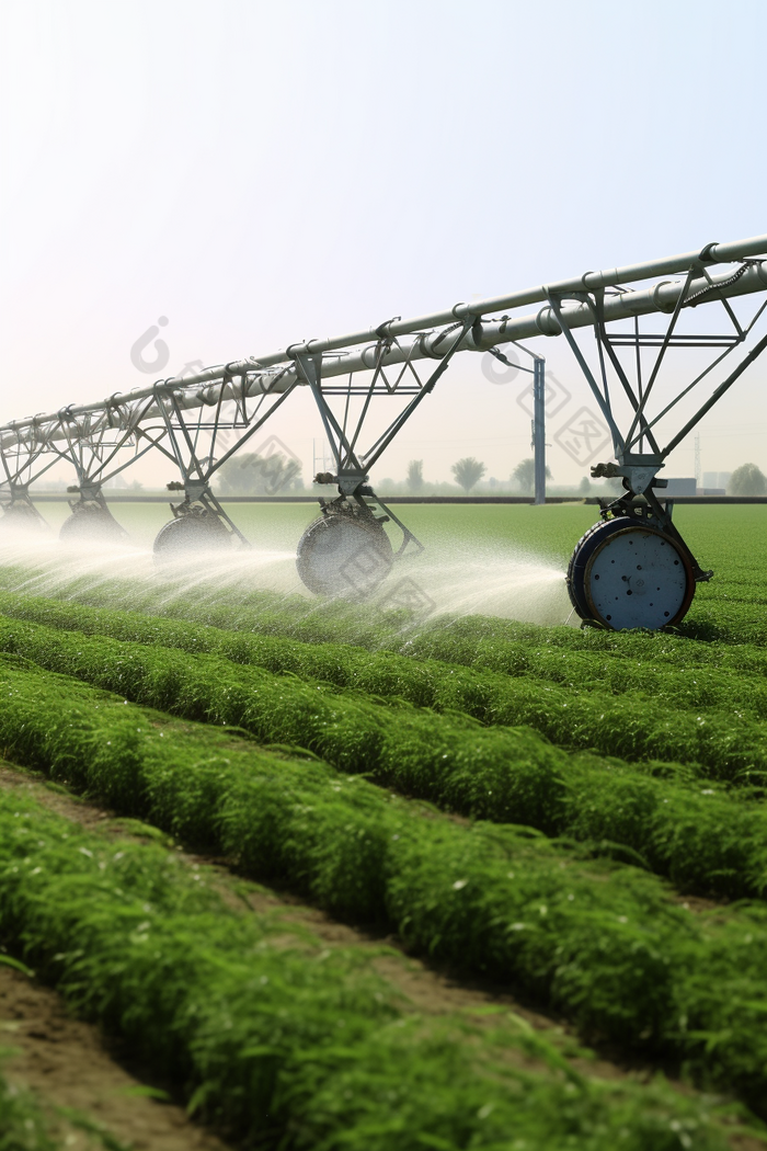 农田自走式喷灌机节水灌溉农业