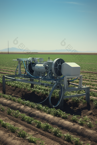 喷灌机节水灌溉水利设施耕地保护