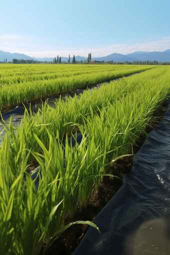 培育盐碱地水稻种植耐盐碱水稻生态