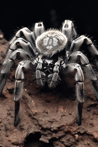 昆虫宠物蜘蛛摄影图