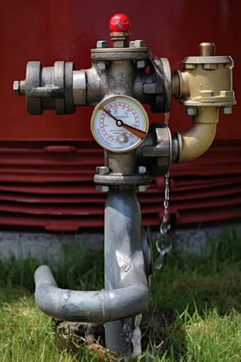 水利设施水泵摄影图
