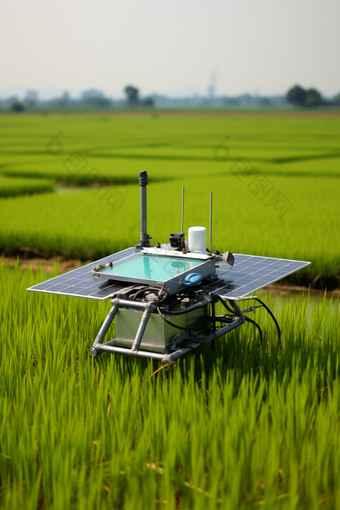 高标准农业虫害监测设备摄影图