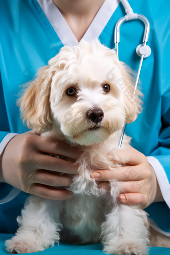动物疫苗接种专业研究摄影图