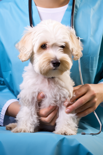 动物疫苗接种检验医生摄影图