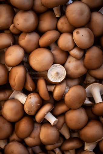 香菇制作香菇加工摄影图