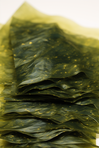 海苔片海藻食品摄影图