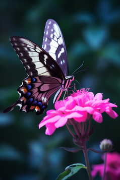 飞舞的蝴蝶摄影图