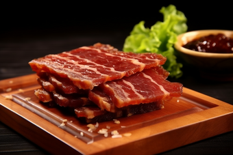 采购肉类市场猪<strong>肉铺</strong>美食摄影图